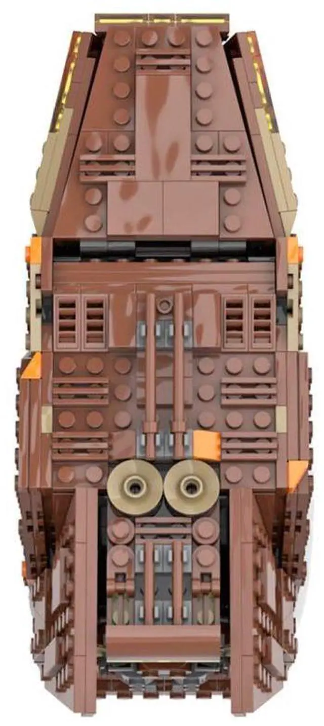Alt view image 3 of 3 - ZITIANYOUBUILD Custom MOC-51724 Space War Desert Creeper Vehicle Model Toys Gift for Christmas