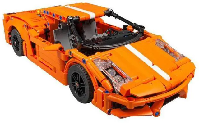 Alt view image 2 of 3 - ZITIANYOUBUILD Custom MOC-43369 Tech Theme Sports Car Racing Model(829PCS) Toys Gift