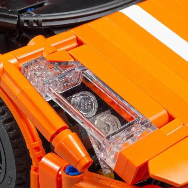 Alt view image 3 of 3 - ZITIANYOUBUILD Custom MOC-43369 Tech Theme Sports Car Racing Model(829PCS) Toys Gift