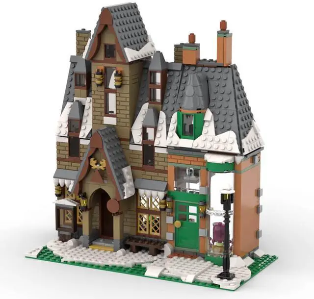 Main image of ZITIANYOUBUILD Custom MOC-80404 Magical Village(877PCS+) Building Toys Set Gift for Christmas
