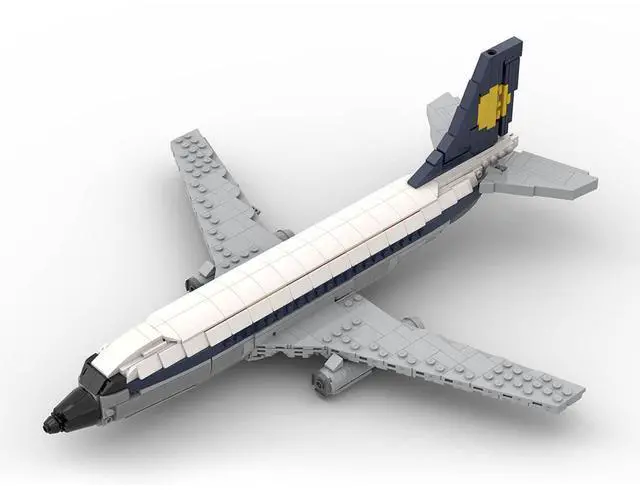 Main image of ZITIANYOUBUILD Custom MOC-129205 World Most Selled Aircraft Jetliner Model 1:80 Scale 874pcs