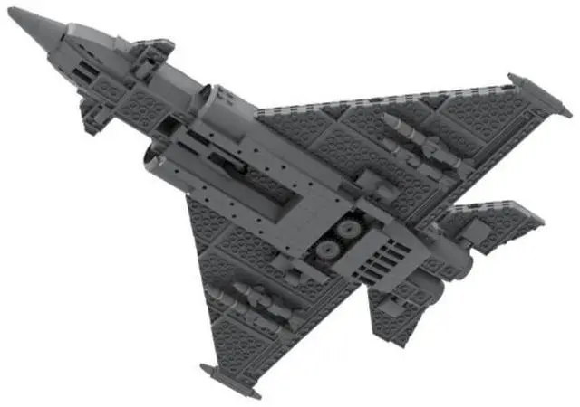 Alt view image 2 of 3 - ZITIANYOUBUILD Custom MOC-115445 Military Bomber Aircraft Model (795 Parts) Toys Gift