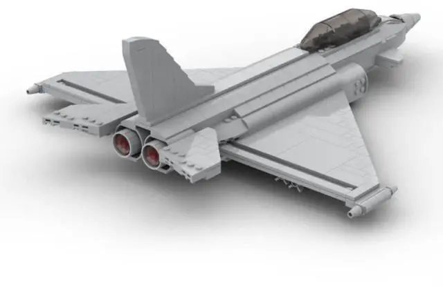 Alt view image 3 of 3 - ZITIANYOUBUILD Custom MOC-115445 Military Bomber Aircraft Model (795 Parts) Toys Gift