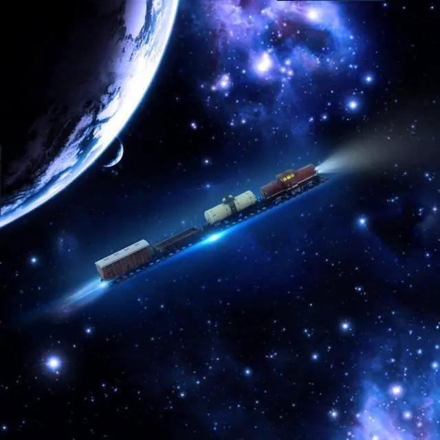 Alt view image 2 of 3 - ZITIANYOUBUILD Custom MOC-81729 Br110 With Box Wagon, Tank Wagon And Flat Wagon (2171 Parts)