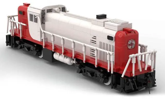 Alt view image 2 of 3 - ZITIANYOUBUILD Custom MOC-117011 RS-2 Soo Line Model(1224PCS/Dynamic Version) Toys Gift