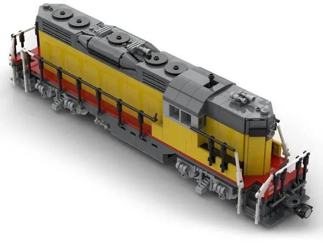 Alt view image 2 of 3 - ZITIANYOUBUILD Custom MOC-79699 GP9 Train (Version 2) (1327 Parts) Toys Gift for Christmas