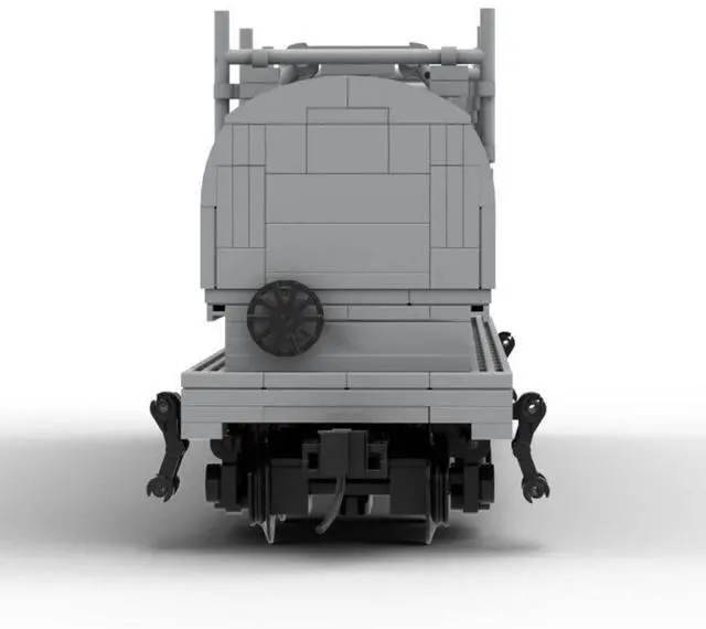 Alt view image 2 of 3 - ZITIANYOUBUILD Custom MOC-134547 Coil Car Union Pacific Reto Train Model (917 Parts)