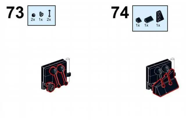 Alt view image 2 of 3 - ZITIANYOUBUILD Custom MOC-112382 America Latina Logistica SD40T-2 (1920 Parts/Dynamic Version)