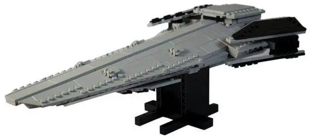 Main image of ZITIANYOUBUILD Custom MOC-152587 Space Wars Raider-class Corvette Model (856 Parts)
