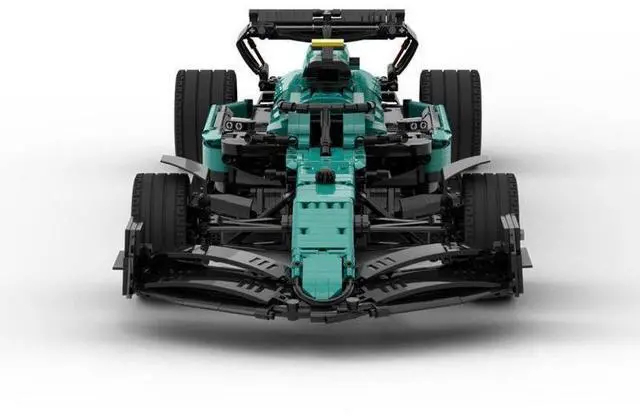 Alt view image 2 of 3 - ZITIANYOUBUILD Custom MOC-158977 1/8 Scale Racing Car With Front And Rear Suspension (2824pcs)