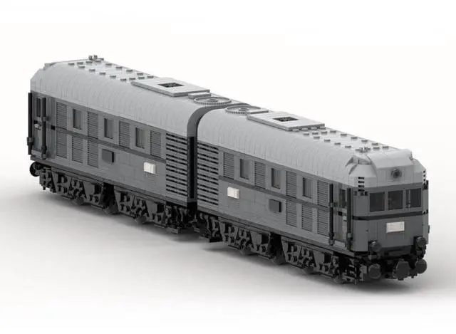 Main image of ZITIANYOUBUILD Custom MOC-130641 DB-Baureihe V188 (8w) Train Model (1459 Parts) Toys Gift