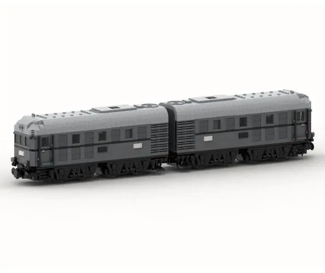 Alt view image 2 of 3 - ZITIANYOUBUILD Custom MOC-130641 DB-Baureihe V188 (8w) Train Model (1459 Parts) Toys Gift