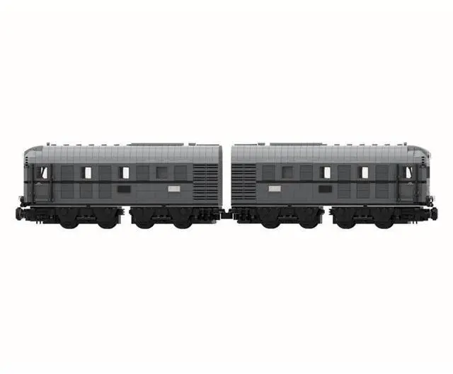 Alt view image 3 of 3 - ZITIANYOUBUILD Custom MOC-130641 DB-Baureihe V188 (8w) Train Model (1459 Parts) Toys Gift