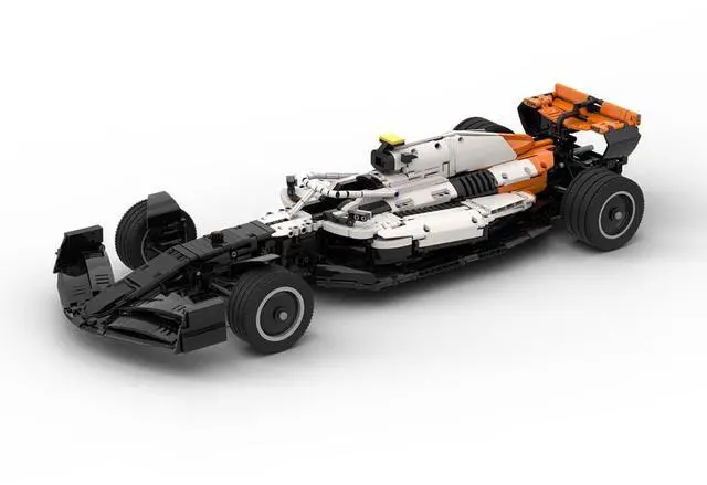 Alt view image 2 of 3 - ZITIANYOUBUILD Custom MOC-148597 MCL60 1/8 Scale Racing Car Model(2921PCS) Toys Gift