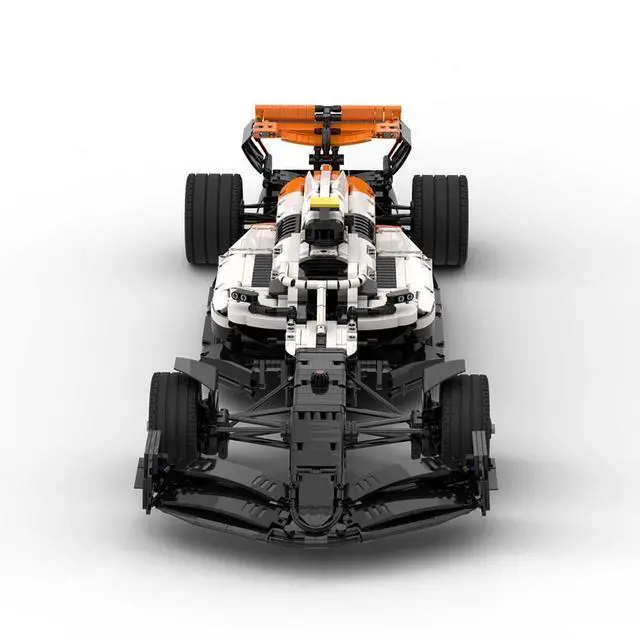 Alt view image 3 of 3 - ZITIANYOUBUILD Custom MOC-148597 MCL60 1/8 Scale Racing Car Model(2921PCS) Toys Gift
