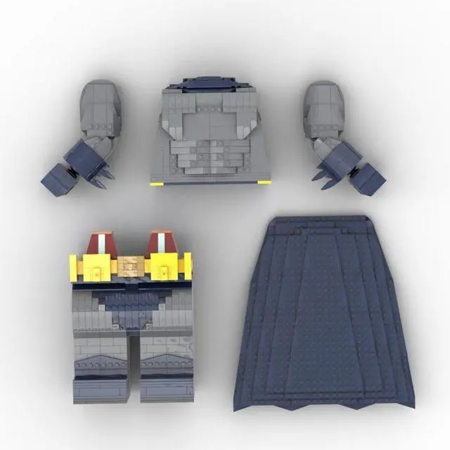 Alt view image 3 of 3 - ZITIANYOUBUILD Custom MOC-90710 Classic TV Series Mega Figure only Body Model 1915PCS