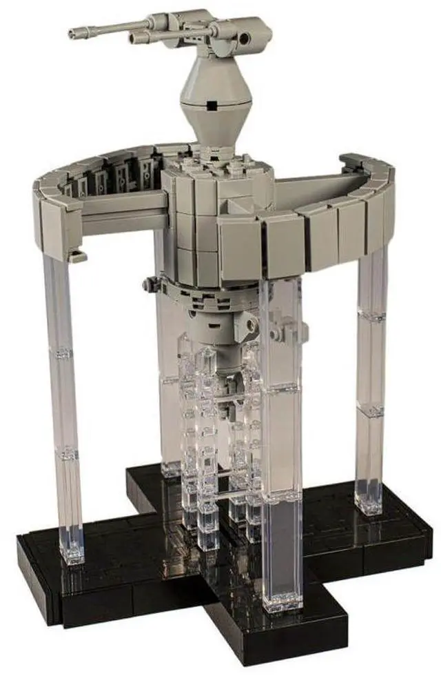 Alt view image 3 of 3 - ZITIANYOUBUILD Custom MOC-152212 Sci-Fi Interstellar Wars Laser Defense Satellite (616 Parts)