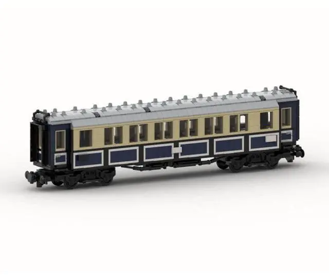 Main image of ZITIANYOUBUILD Custom MOC-130784 Express Train 1st/2nd Class Passenger Coach (1419 Parts)