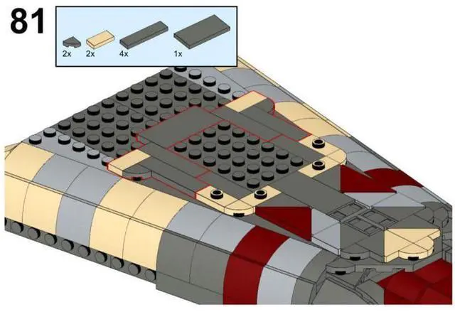 Alt view image 2 of 3 - ZITIANYOUBUILD Custom MOC-116753 Trill Science Vessel Model(566PCS) Toys Gift for Christmas