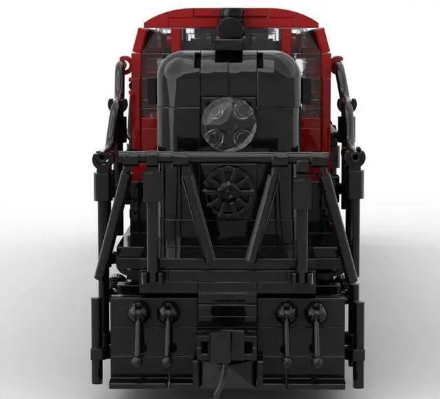 Alt view image 3 of 3 - ZITIANYOUBUILD Custom MOC-118290 RS-3 New Haven V2 Train Model (1206 Parts/Dynamic Version)