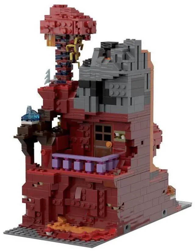 Main image of ZITIANYOUBUILD Custom MOC-146379 Crimson Forest Architectural Model(1748PCS) Toys Gift