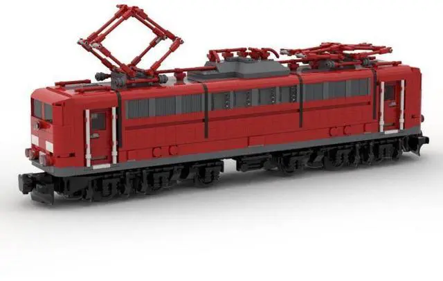 Alt view image 2 of 3 - ZITIANYOUBUILD Custom MOC-118457 8W DB-Baureihe 151 Train Model (1422 Parts) Toys Gift