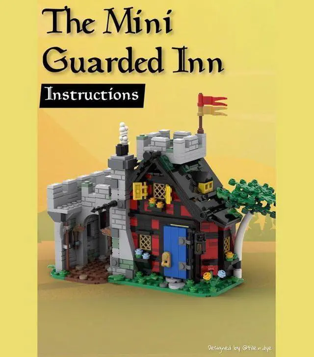 Alt view image 2 of 3 - ZITIANYOUBUILD Custom MOC-114516 Medieval Hotel 769 Parts Toys Gift Perfect for christmas