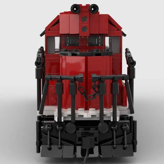 Alt view image 2 of 3 - ZITIANYOUBUILD Custom MOC-105944 Canadian Pacific GP15 Retro Train (1433 Parts) Toys Gift