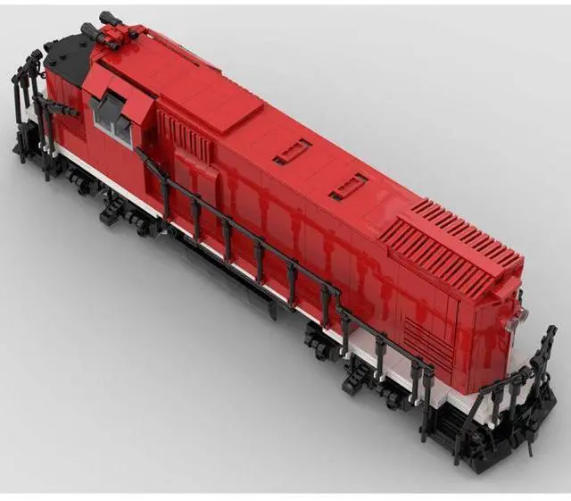 Alt view image 3 of 3 - ZITIANYOUBUILD Custom MOC-105944 Canadian Pacific GP15 Retro Train (1433 Parts) Toys Gift