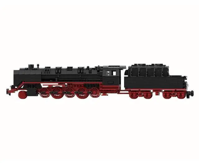 Alt view image 2 of 3 - ZITIANYOUBUILD Custom MOC-129897 DR-Baureihe 50 Steam Locomotive 1299 Parts Toys Gift