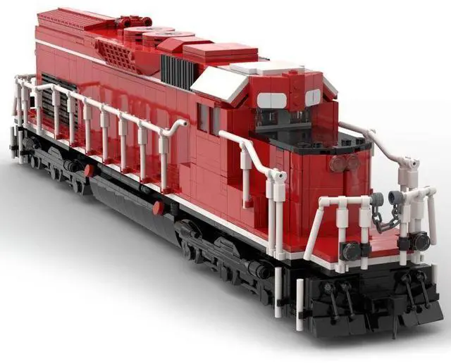 Main image of ZITIANYOUBUILD Custom MOC-113285 SD40T-2 Train Model (1895 Parts) Toys Gift for Christmas