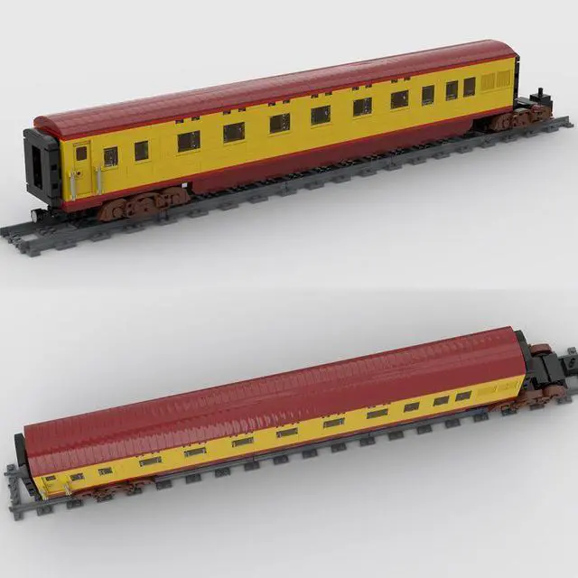 Alt view image 3 of 3 - ZITIANYOUBUILD Custom MOC-112327 7wide UP Ogallala and Silver Dollar 1748 Parts Toys Gift