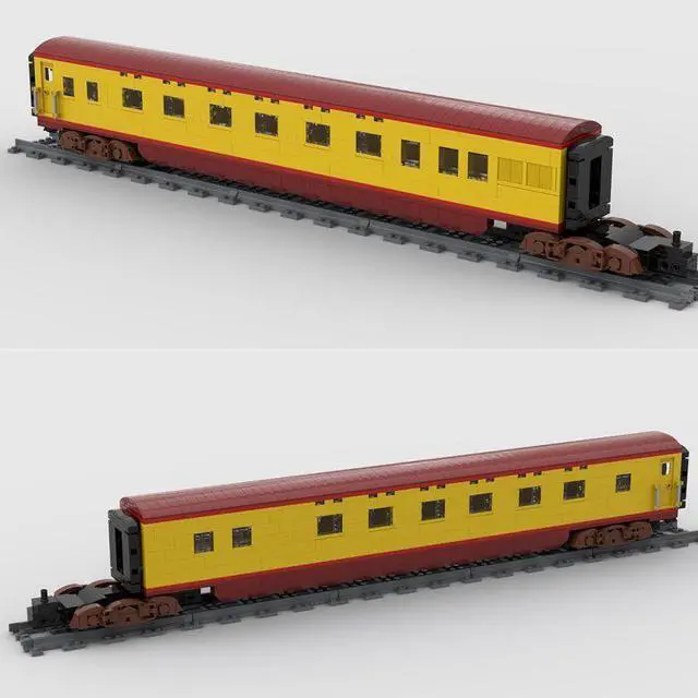 Alt view image 2 of 3 - ZITIANYOUBUILD Custom MOC-112327 7wide UP Ogallala and Silver Dollar 1748 Parts Toys Gift