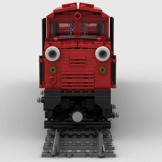 Alt view image 2 of 3 - ZITIANYOUBUILD Custom MOC-75548 Japanese DL 43 Locomotive 1354 Parts Toys Gift for Christmas