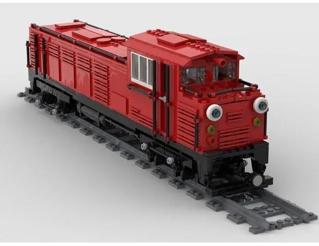 Alt view image 3 of 3 - ZITIANYOUBUILD Custom MOC-75548 Japanese DL 43 Locomotive 1354 Parts Toys Gift for Christmas