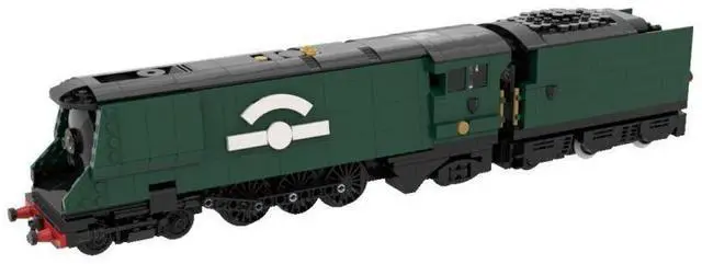 Main image of ZITIANYOUBUILD Custom MOC-61972 Emerald Night Class A3-B Locomotive (1195 Parts) Toys Gift