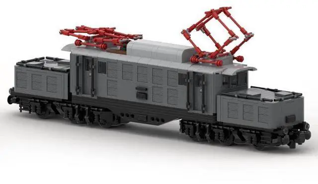 Alt view image 3 of 3 - ZITIANYOUBUILD Custom MOC-120912 8W DB-Baureihe 194 E94 Train Model (1271 Parts) Toys Gift