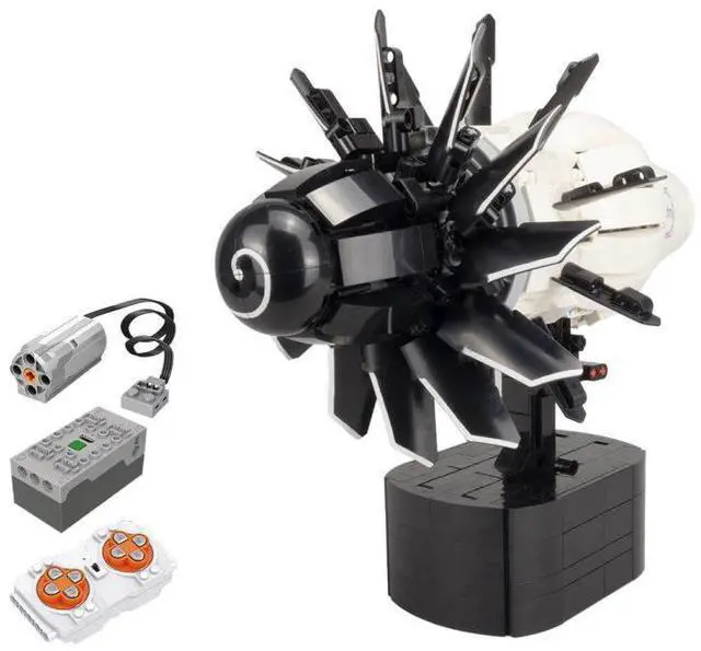 Main image of ZITIANYOUBUILD Custom MOC-180038 CFM-RISE Open Rotor Engine Building Blocks 1283 Parts