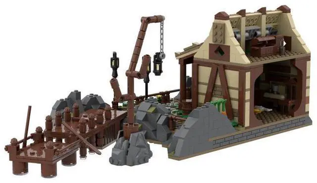 Alt view image 2 of 3 - ZITIANYOUBUILD Custom MOC-87363 Movie Series Harbor 1033 Parts Toys Gift for Christmas