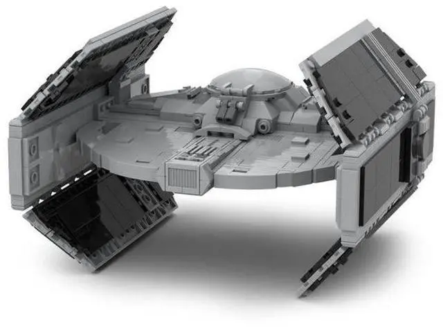 Alt view image 3 of 3 - ZITIANYOUBUILD Custom MOC-24464 Sci-Fi Interstellar War Fighter Model (1160 Parts) Toys Gift
