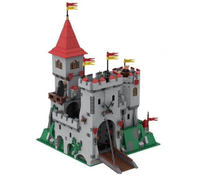 Main image of ZITIANYOUBUILD Custom MOC-102994 Medieval Castle 1000+ Parts Toys Gift Perfect for christmas