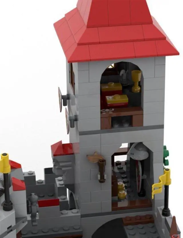 Alt view image 2 of 3 - ZITIANYOUBUILD Custom MOC-102994 Medieval Castle 1000+ Parts Toys Gift Perfect for christmas