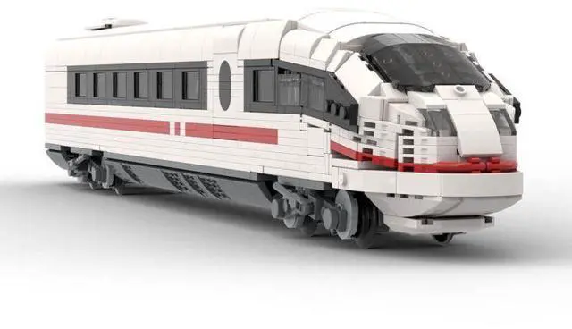 Main image of ZITIANYOUBUILD Custom MOC-136043 DB BR 406 Series Steuer Wagen Electric Locomotive 1304 Parts