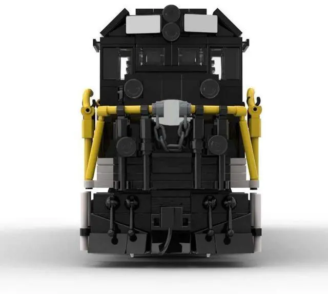 Alt view image 2 of 3 - ZITIANYOUBUILD Custom MOC-116990 GE-U-18B Train 1409 Parts Toys Gift Perfect for christmas