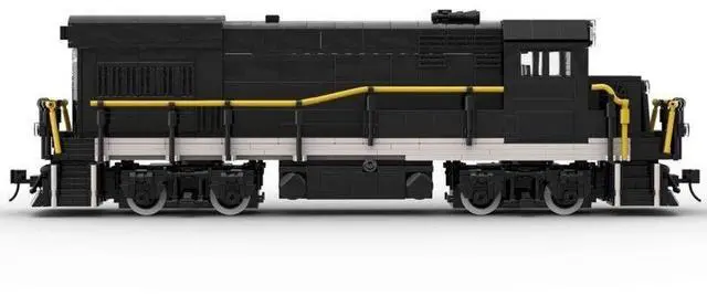 Alt view image 3 of 3 - ZITIANYOUBUILD Custom MOC-116990 GE-U-18B Train 1409 Parts Toys Gift Perfect for christmas