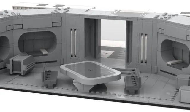Alt view image 3 of 3 - ZITIANYOUBUILD Custom MOC-119260 Sci-fi Infantry Military Camp Model (1437 Parts) Toys Gift