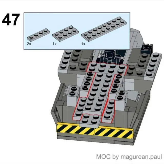 Alt view image 3 of 3 - ZITIANYOUBUILD Custom MOC-143595 Terran-Dropship Spaceship Model (684 Parts) Toys Gift