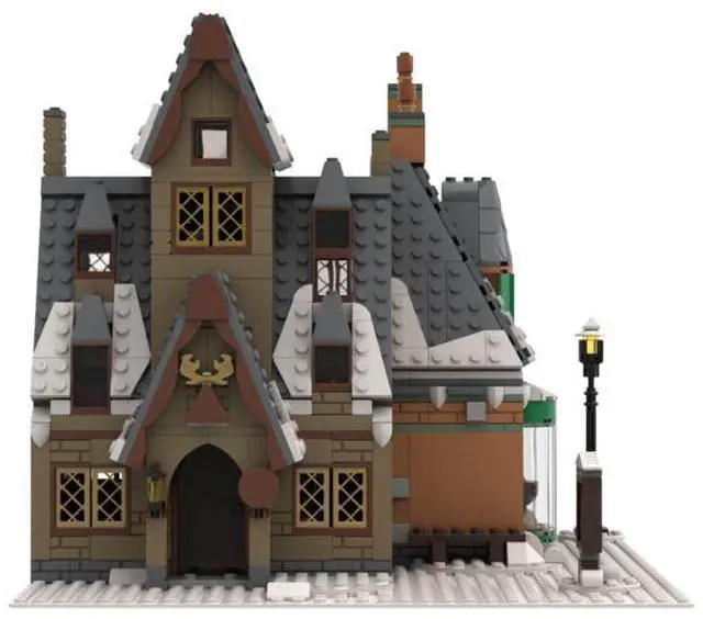 Alt view image 3 of 3 - ZITIANYOUBUILD Custom MOC-158767 Winter Hut Modular Architectural Street Scene 1048 Parts