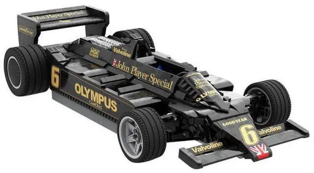 Main image of ZITIANYOUBUILD Custom MOC-58335 1/8 Scale 79 Black Beauty 79 Race Car Blocks Set (1952 Parts)