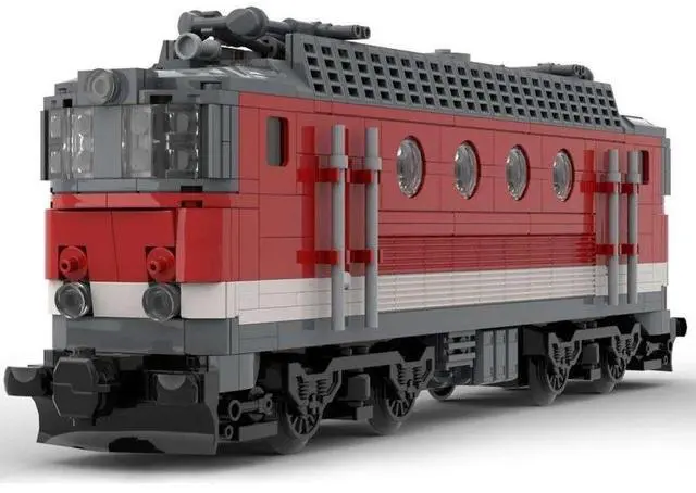 Main image of ZITIANYOUBUILD Custom MOC-73261 ÖBB BR 1144 four-axle Electric Universal Locomotive 681 Parts